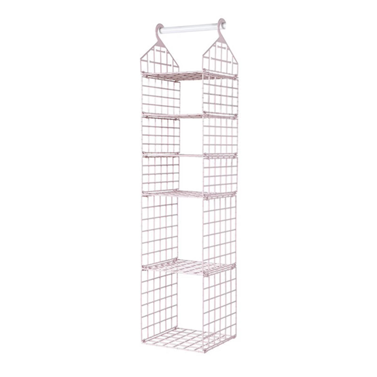 ClosetMax™ Foldable Hanging Organizer – Multi-Tier Space Saver for Pajamas, Coats, Sweaters & More